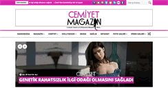 Desktop Screenshot of cemiyetmagazin.com