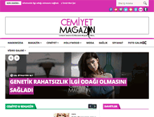 Tablet Screenshot of cemiyetmagazin.com